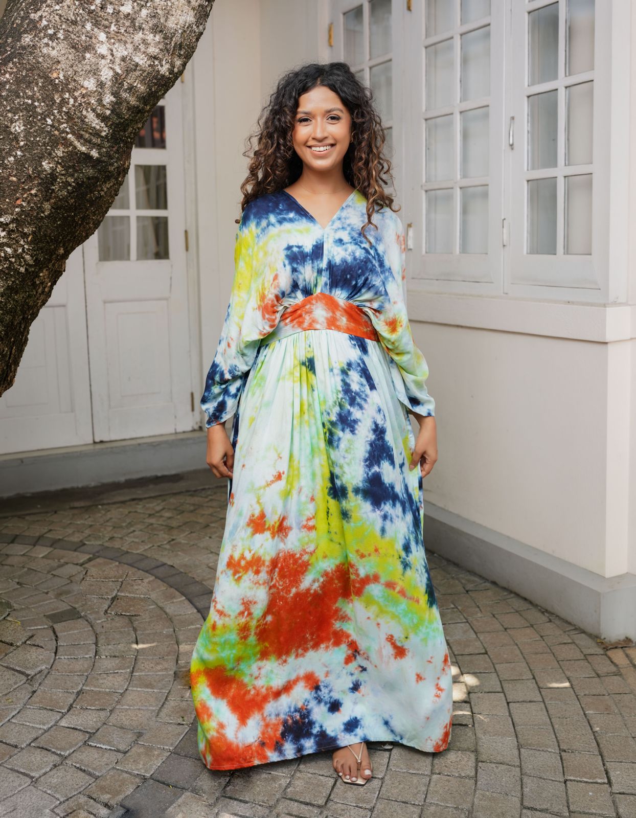 Eve Batik Kaftan - Multicolor Batik