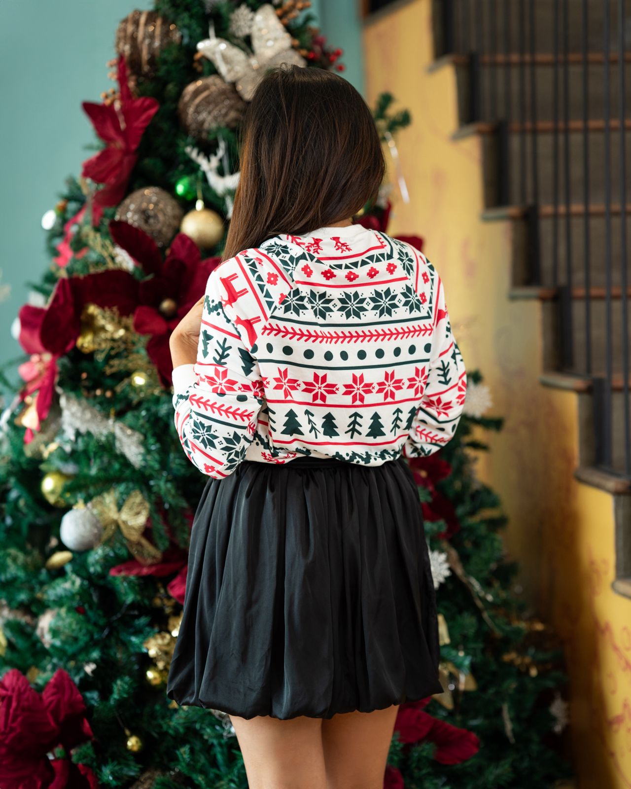 Frosted Whisper Knitted Sweater - Adults