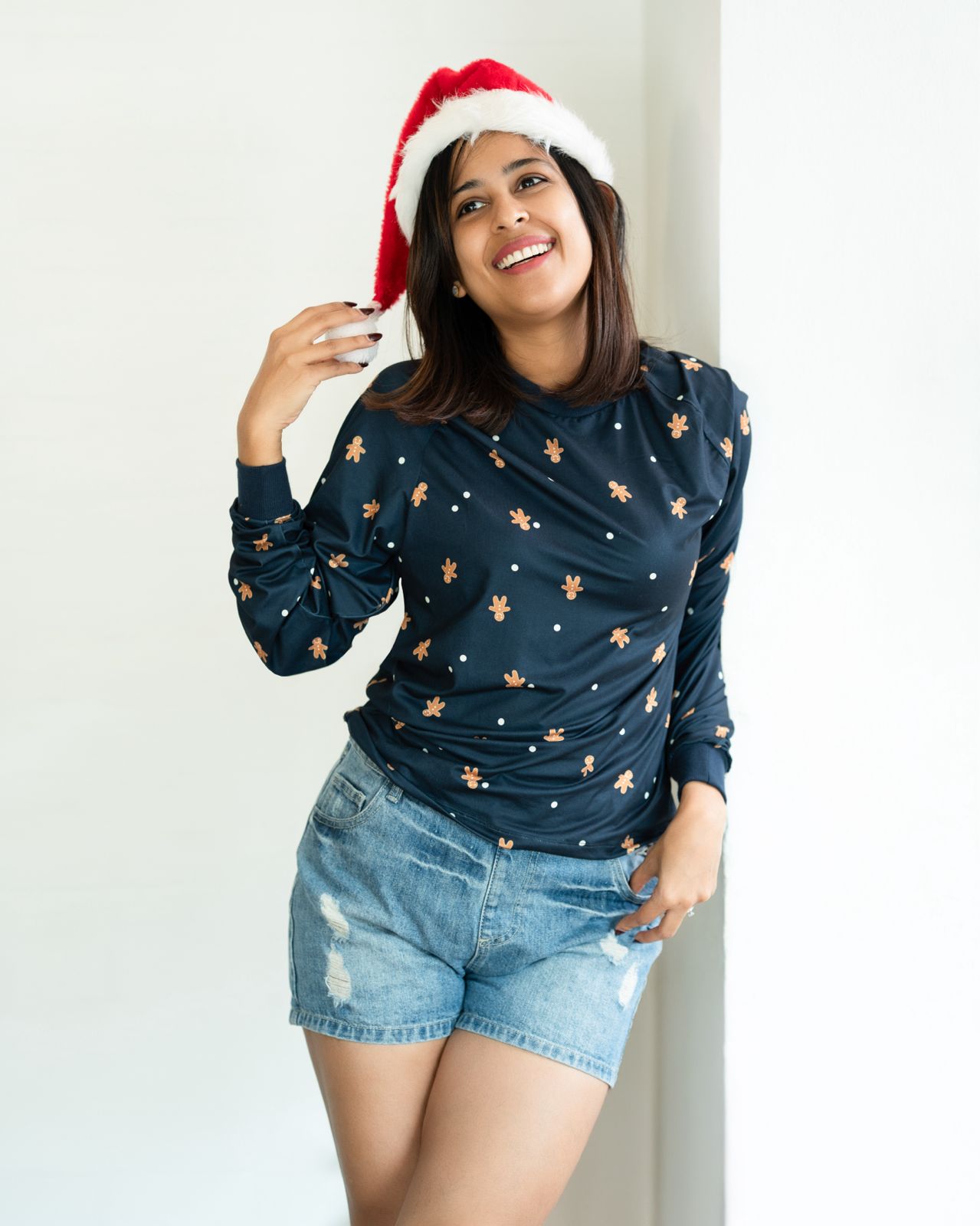 Gingerbread Hug Knitted Sweater - Adults