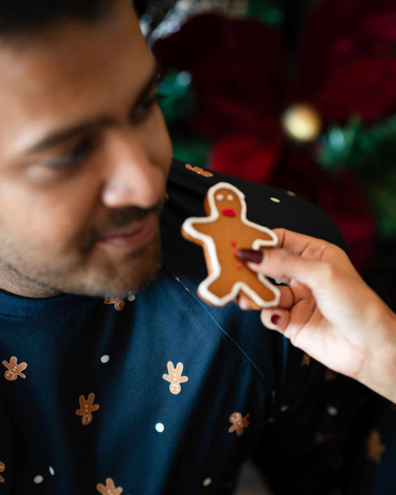 Gingerbread Hug Knitted Sweater - Kids