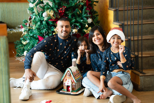 Gingerbread Hug Knitted Sweater - Adults