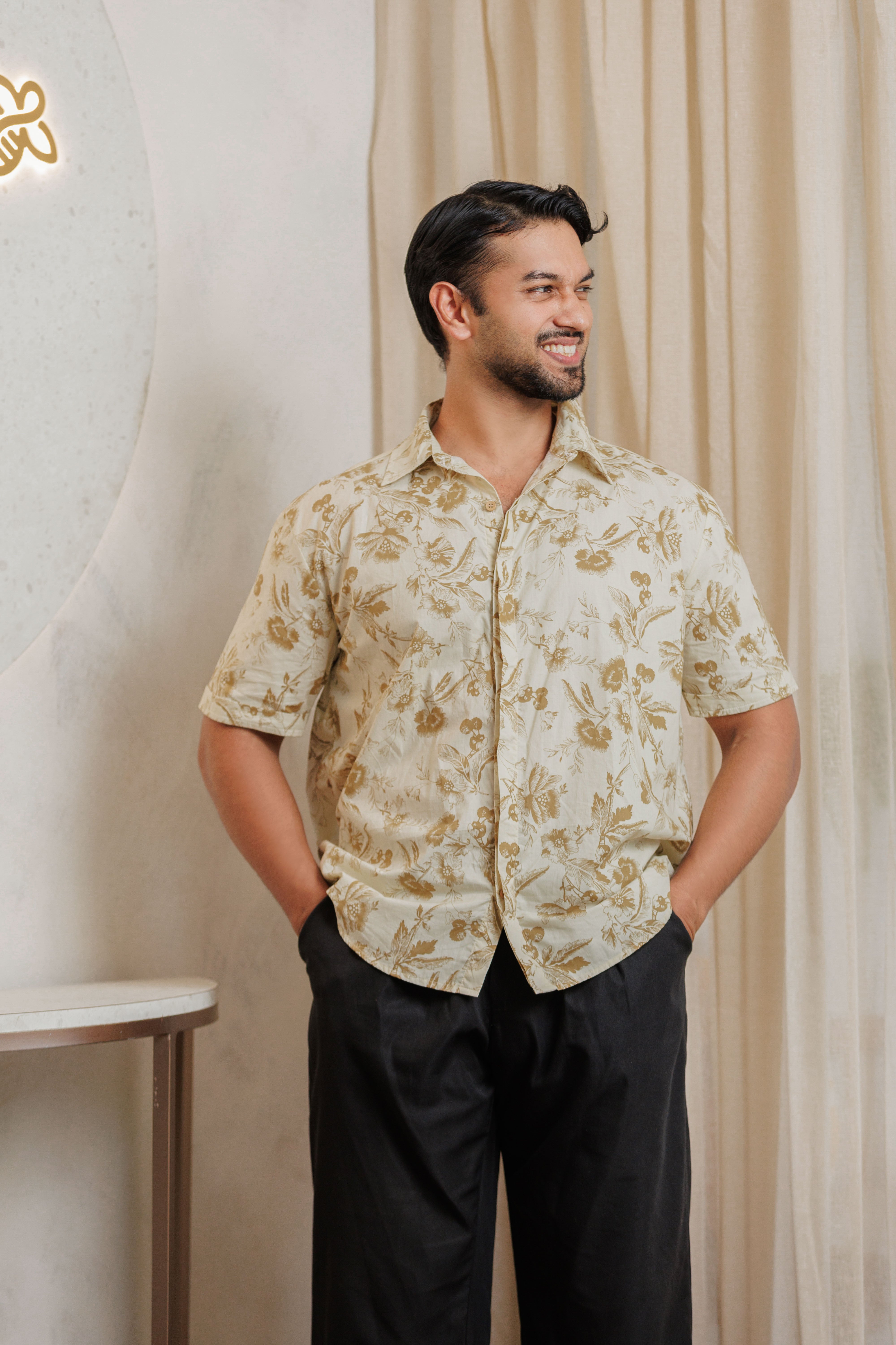 Asthra Floral Unisex Shirt