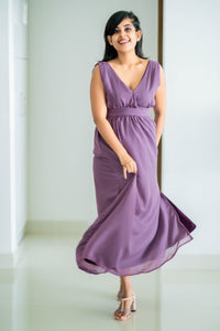A Cinderella's Story Evening Gown- Lilac Purple